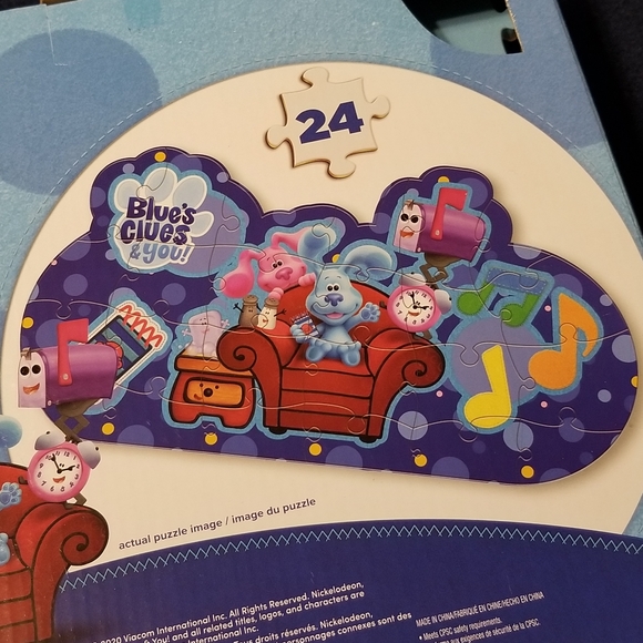 Nickelodeon Blue's Clues & You Foam Puzzle - Picture 4 of 5